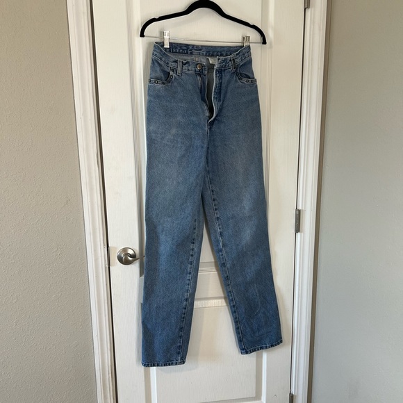 Vintage Rocky Mountain Jeans with stars on the seams Size 26 - Picture 2 of 9